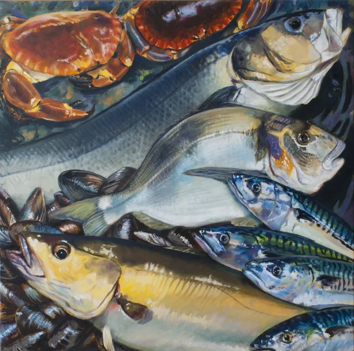 Pêche Atlantique, artwork by Hubert Camiglieri