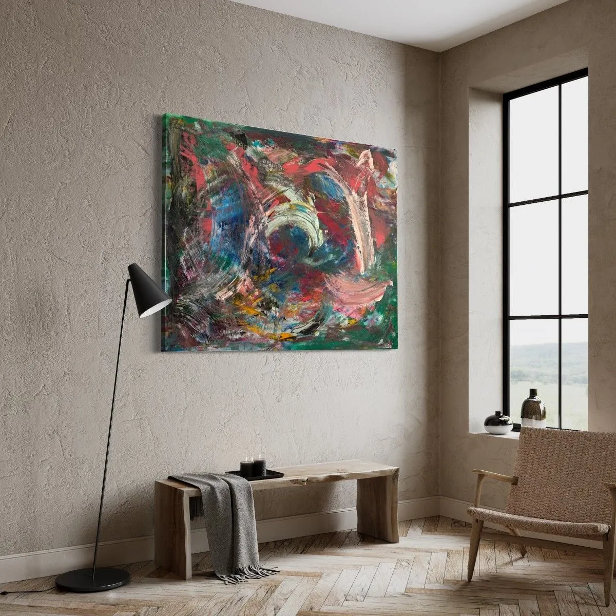 Big bang, artwork by Lolí