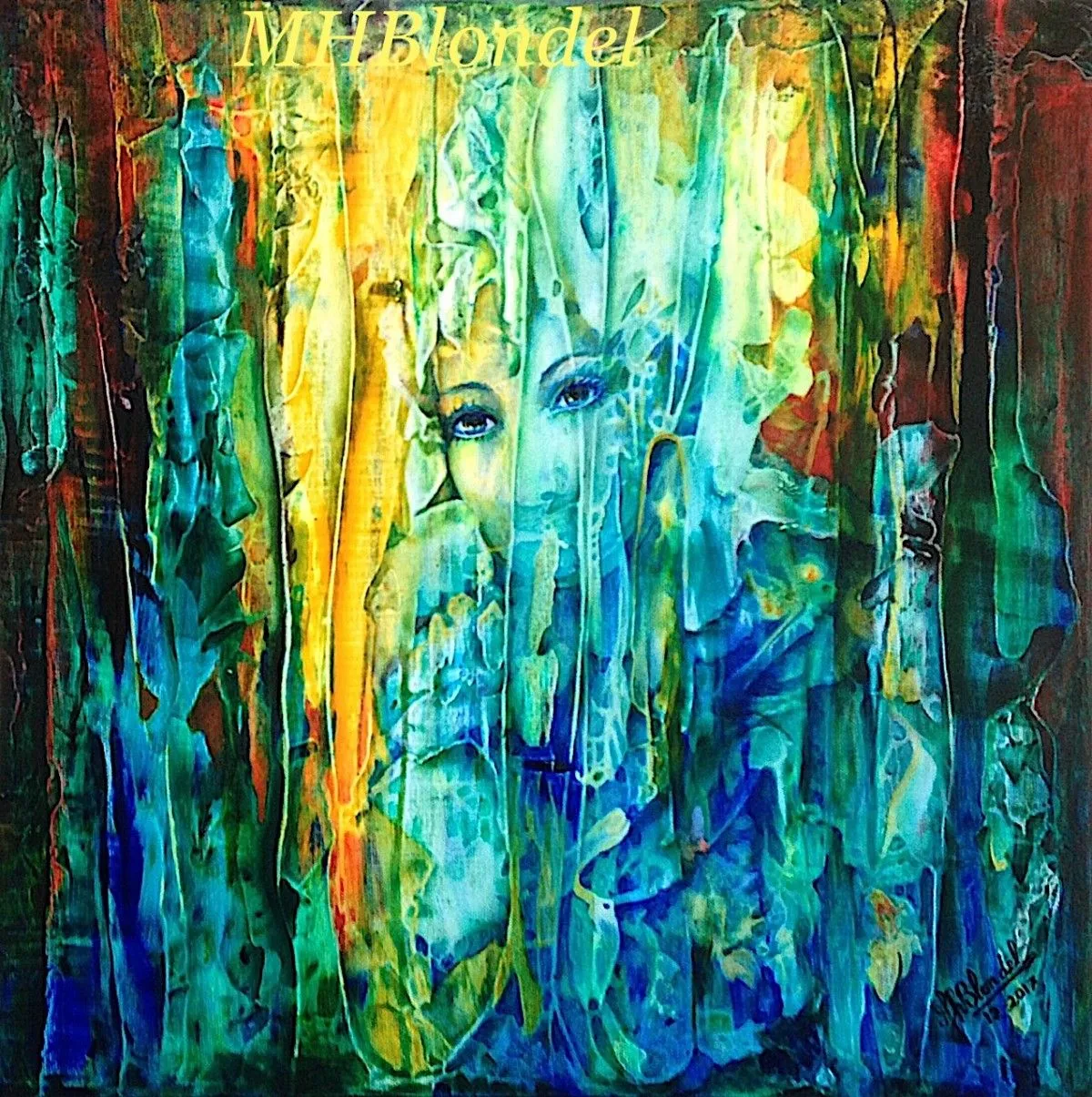 Songe d'un jour de pluie, artwork by Marie-Hélène Blondel