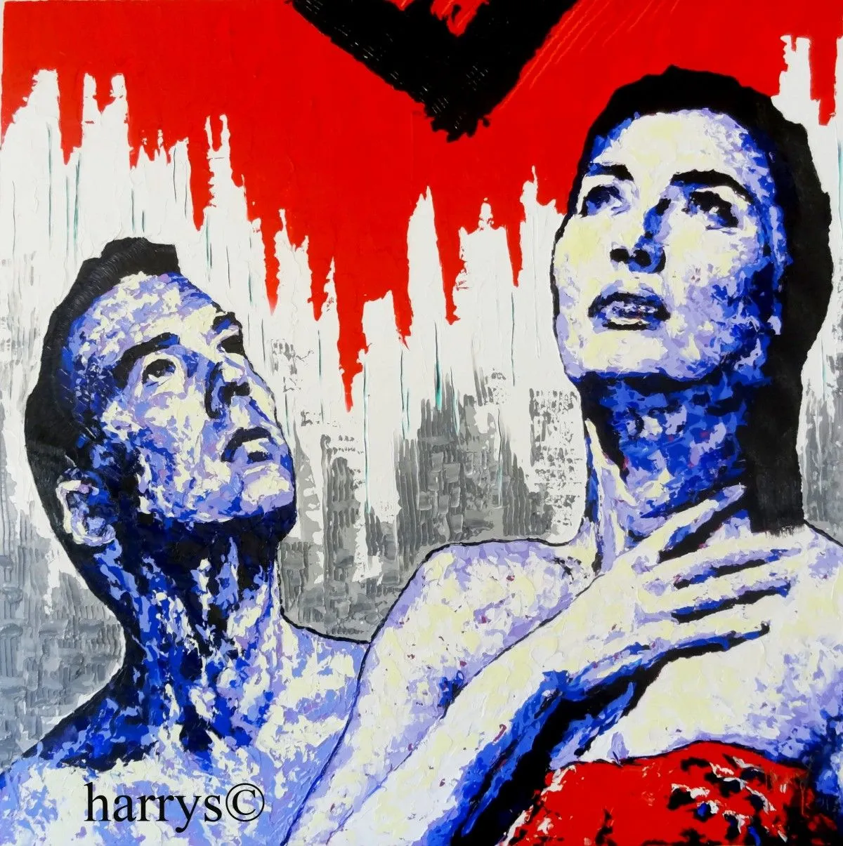 L AVENIR INCERTAIN D UN PASSE SANS MEMOIRE, artwork by . HARRYS