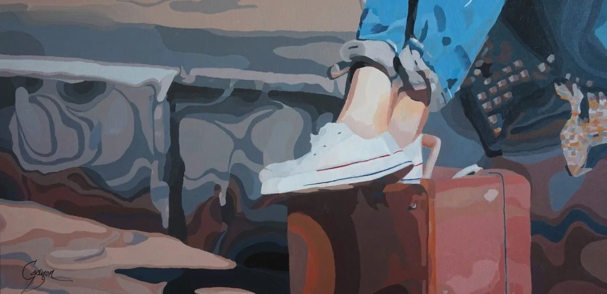 L'attente, œuvre de Lynda Gagnon