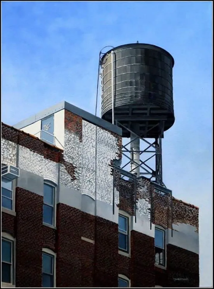 Lower East Side - Manhattan, œuvre de Raymond John Westraadt