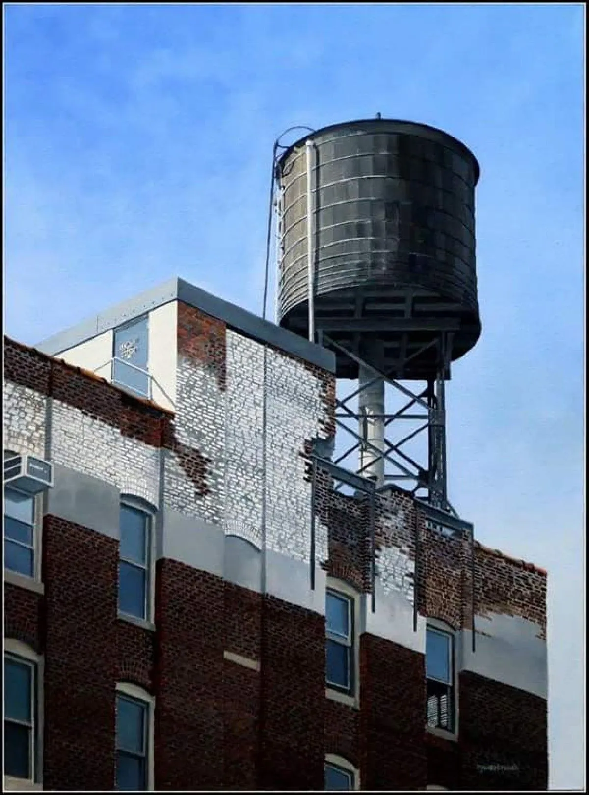 Lower East Side - Manhattan, artwork by Raymond John Westraadt