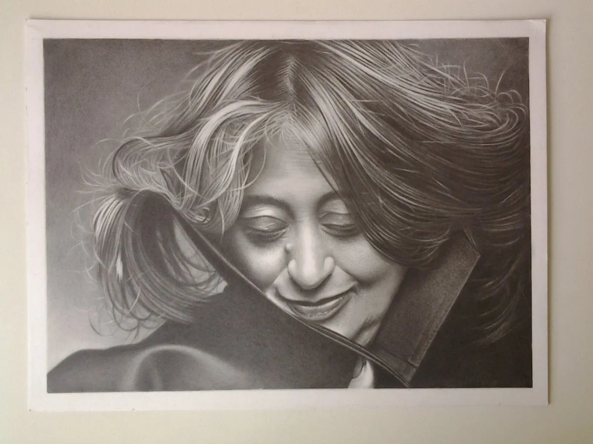 Zaha Hadid Valerie Bennett, œuvre de Drawings Art