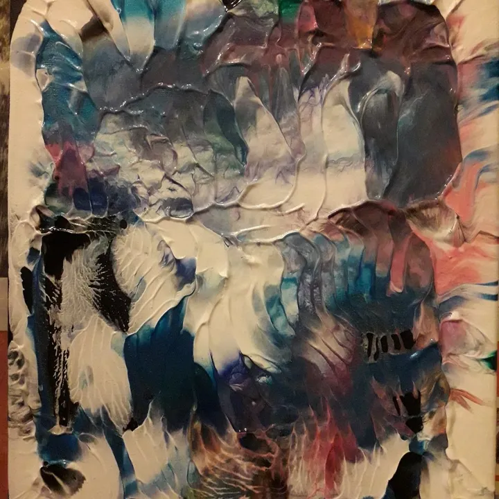 Indian faces, œuvre de Cerasela Ciobanu