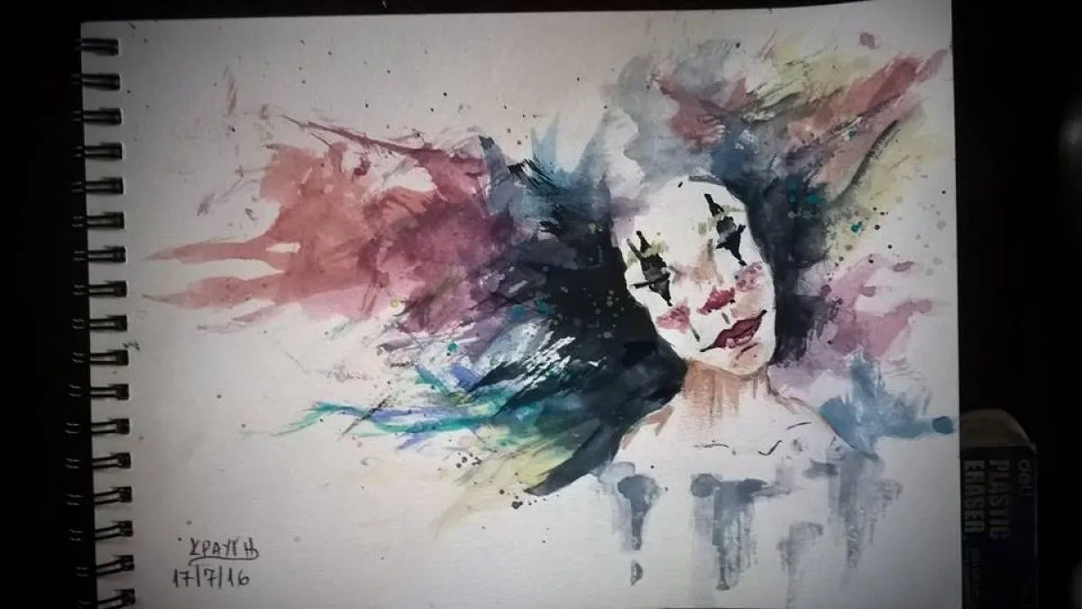Explosion, œuvre de Kraugi -