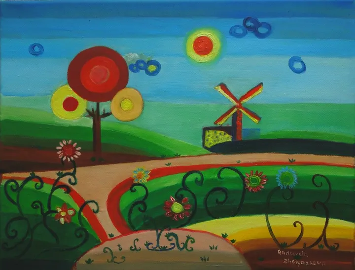 Windmill, œuvre de Radosveta Zhelyazkova