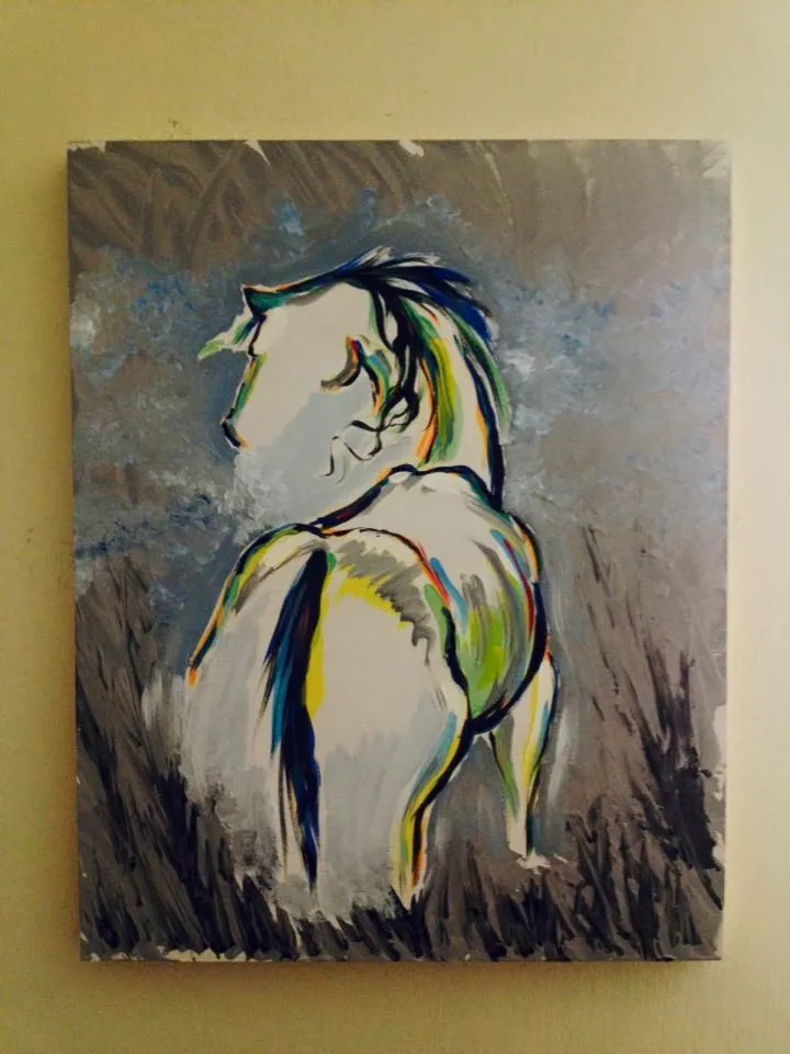 horse, œuvre de Jorge Antonio