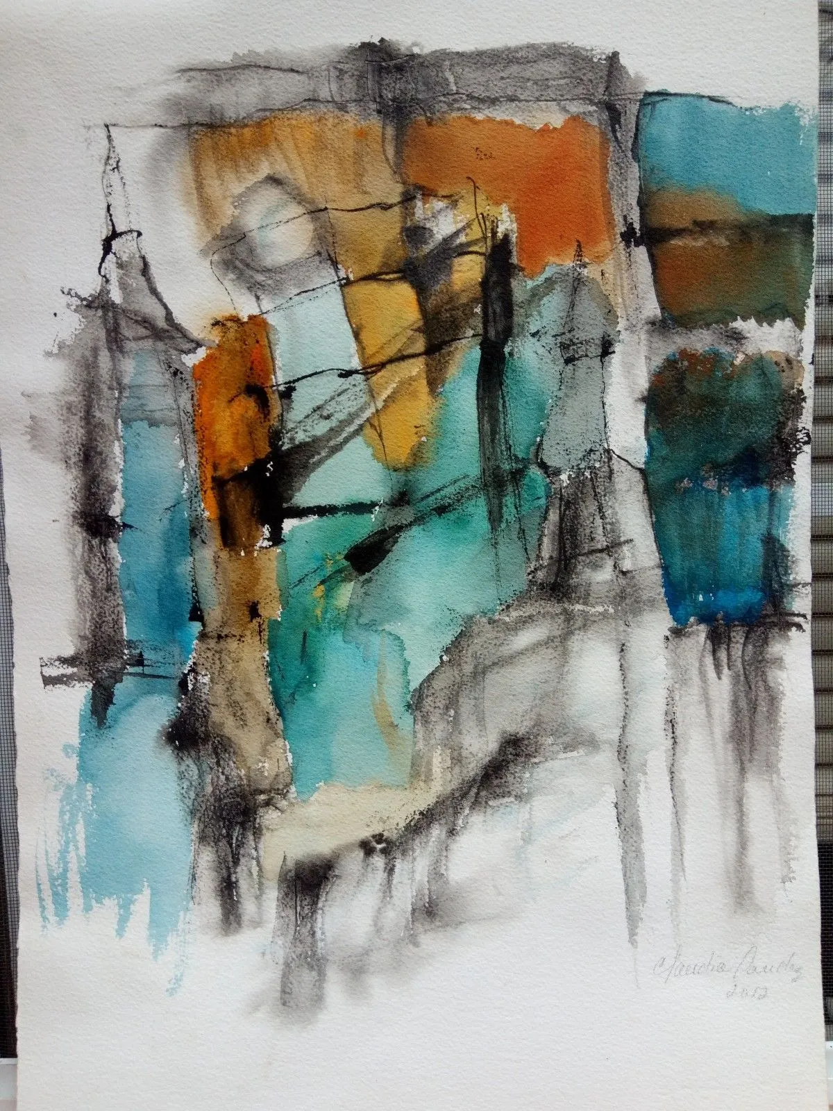 Cuidad, artwork by Sanchez Claudia