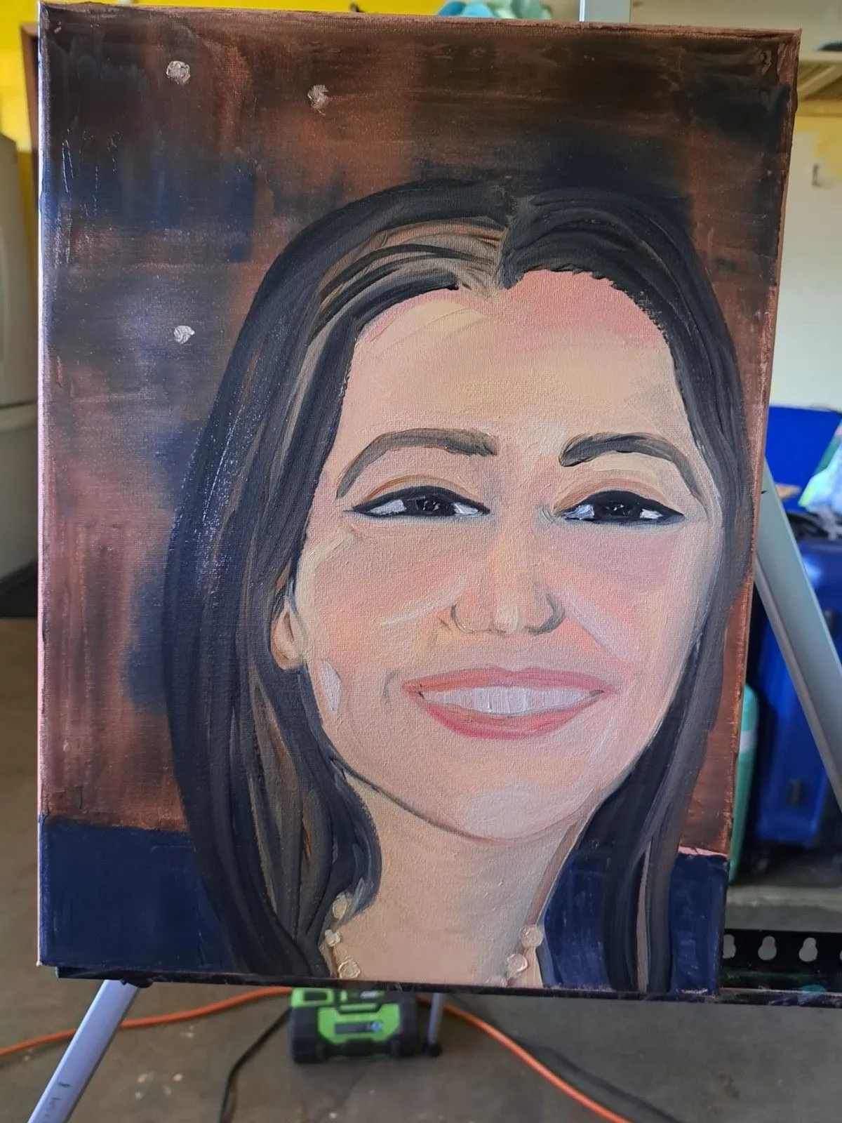 Dani, artwork by Ligia Moya