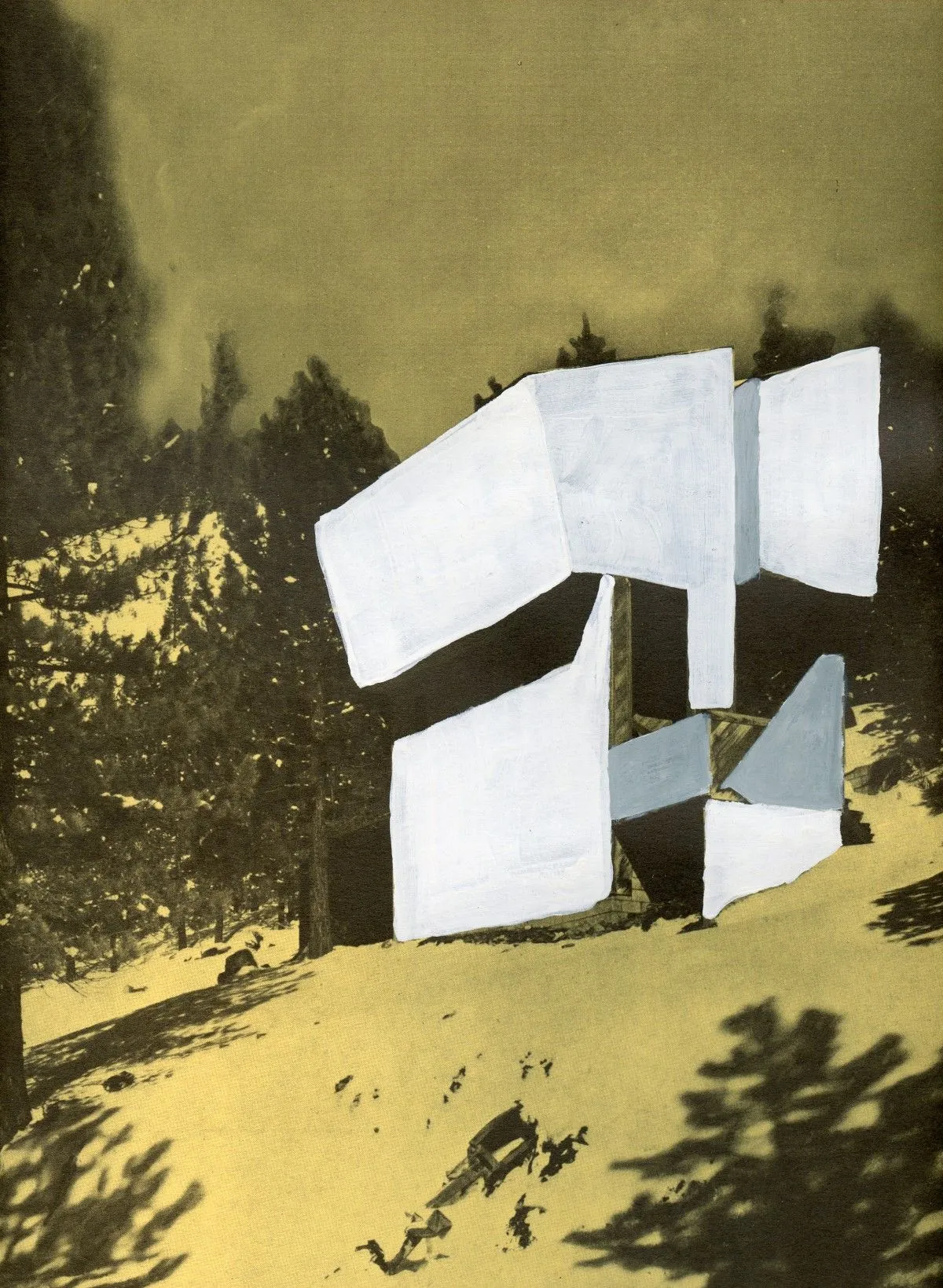 nothing, artwork by Marcel Tzara