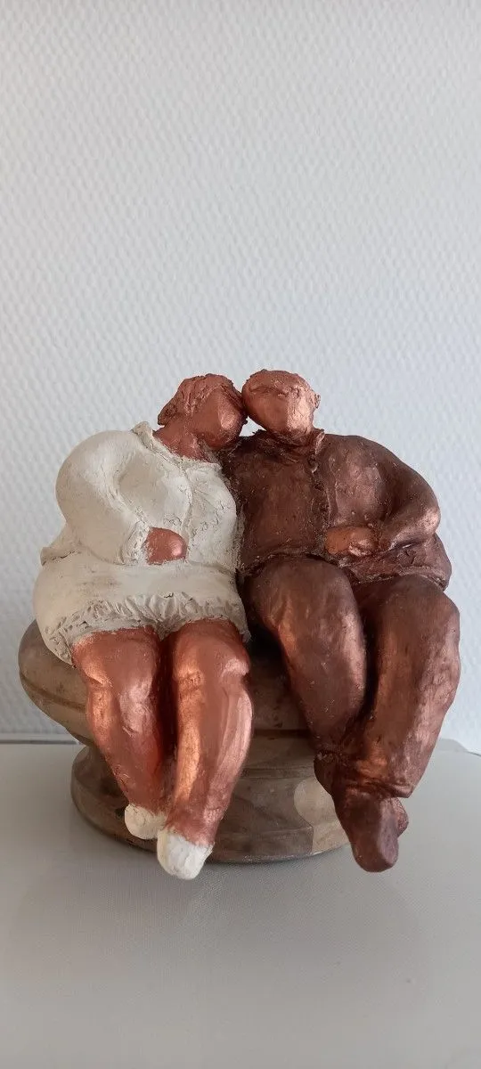 tendresse, œuvre de Régine Foulquier