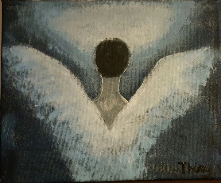 Mon ange, artwork by Vanessa Thiry
