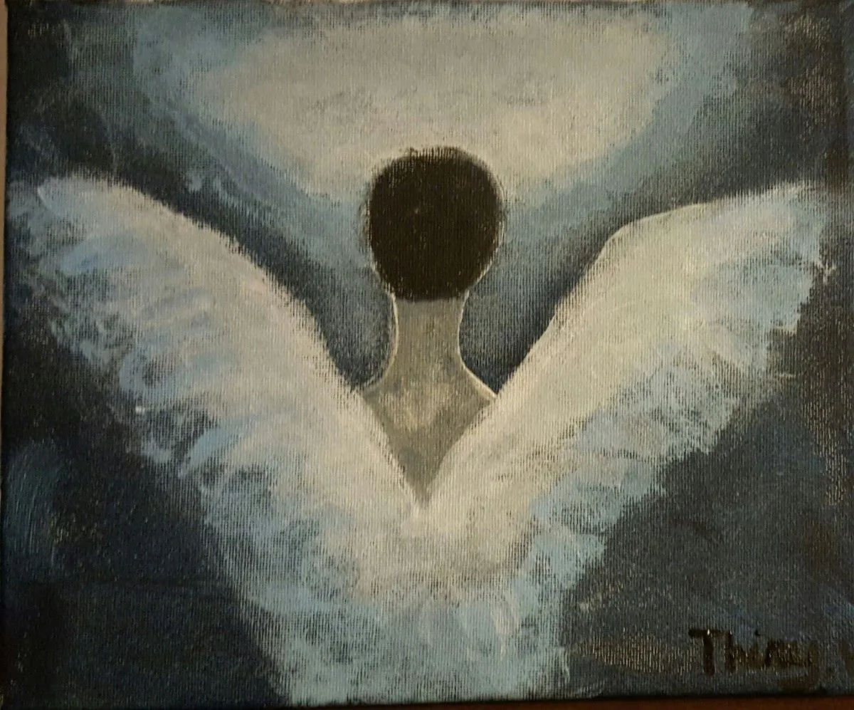 Mon ange, artwork by Vanessa Thiry