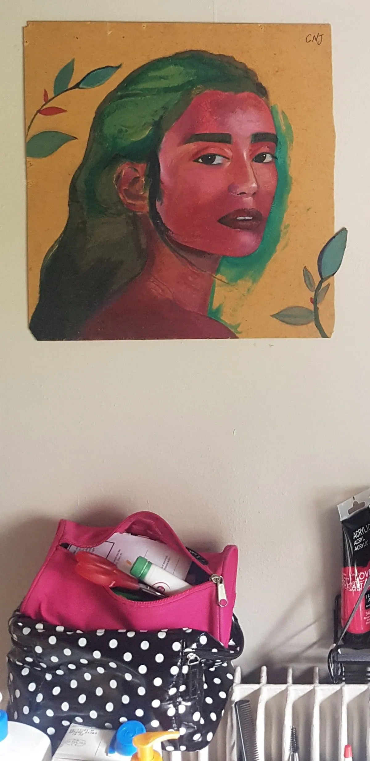 Mona, œuvre de C_NJ Ali