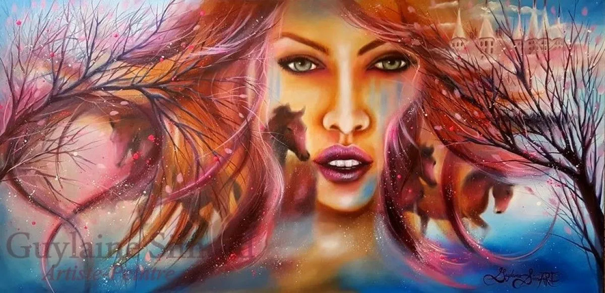 Entre deux rêves (between two dreams), œuvre de Guylaine Simard
