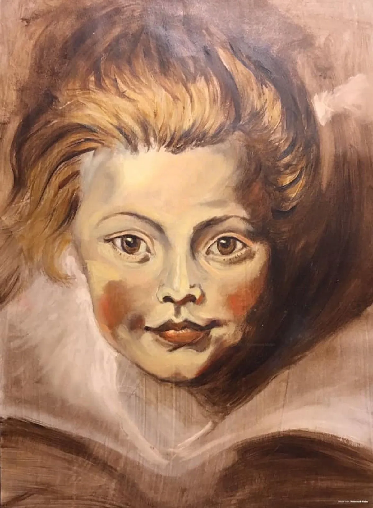 Copy of Rubens's Portrait of a Young Girl, œuvre de AV4ART