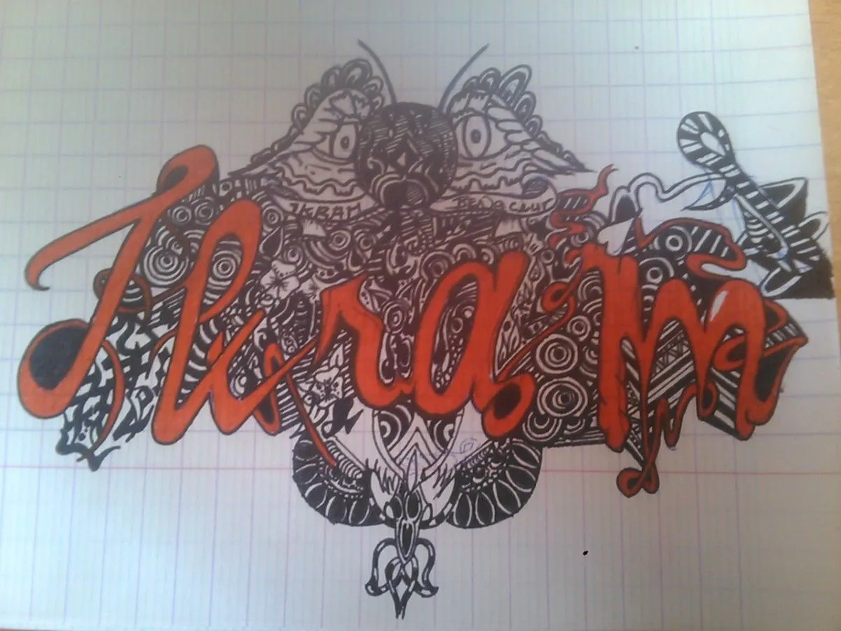 CalligraFFiti, artwork by Corazon Trooy