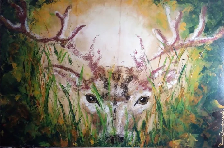 La Rencontre, œuvre de Lucy Dandurand