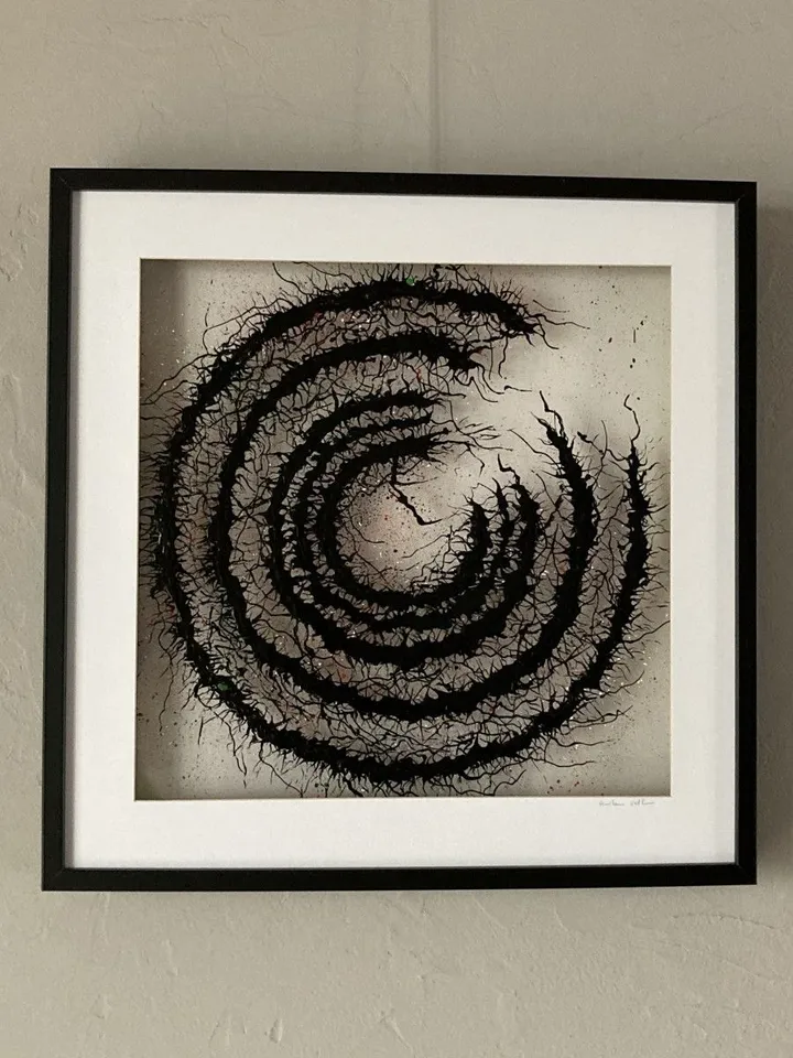 Projection 2, artwork by Rita Vandenherrewegen