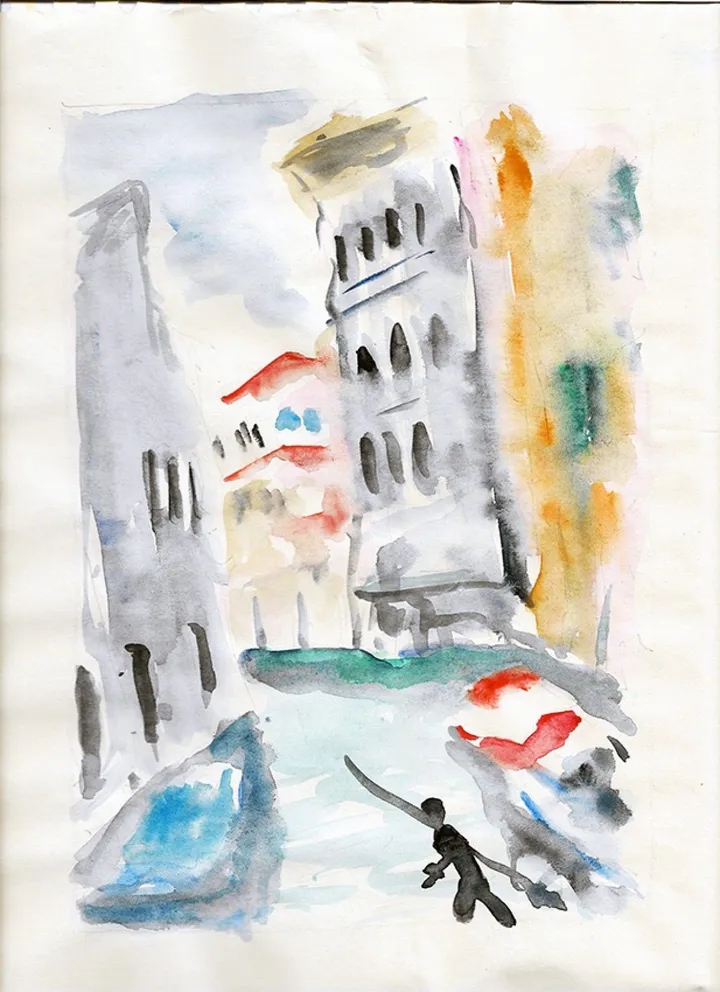 Venezia 95, œuvre de Patrick Tubaro