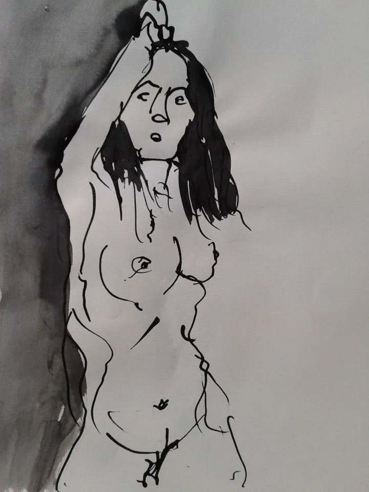 NUDE ATTITUDE - VIII, œuvre de Pixtabxl Station