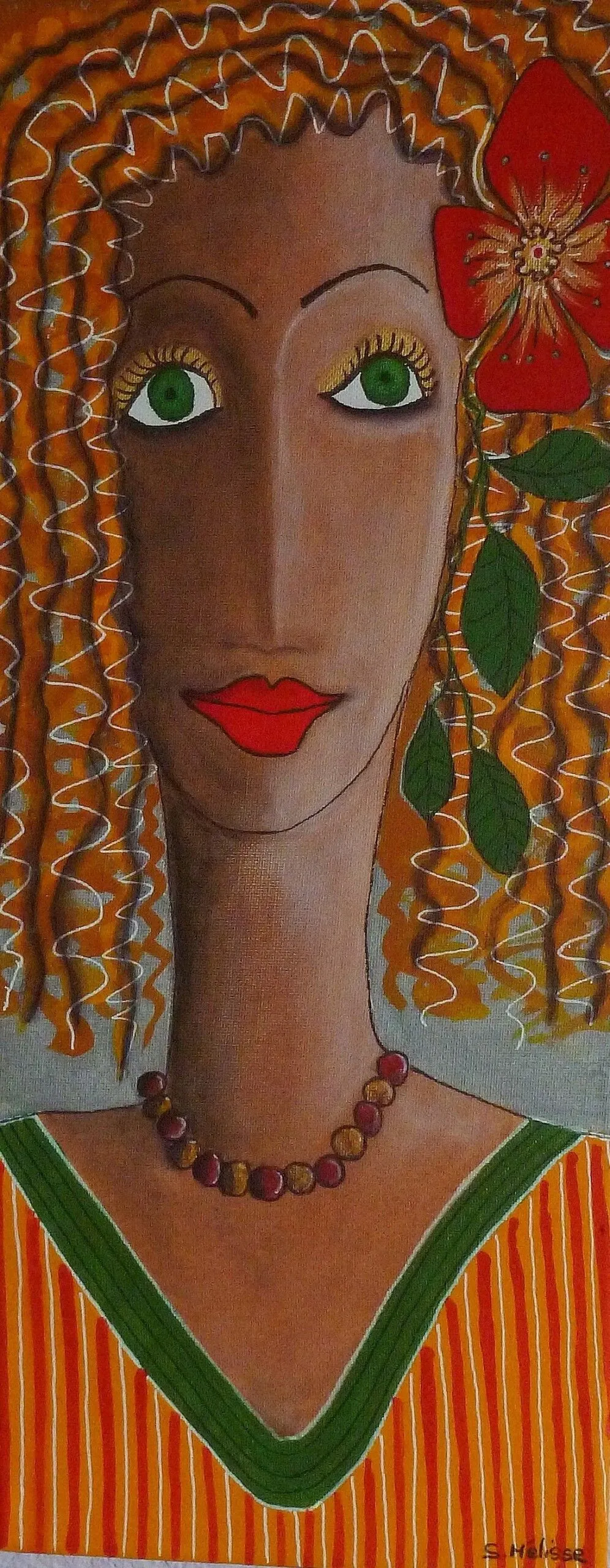 MELINA, artwork by Sandrine Mélisse