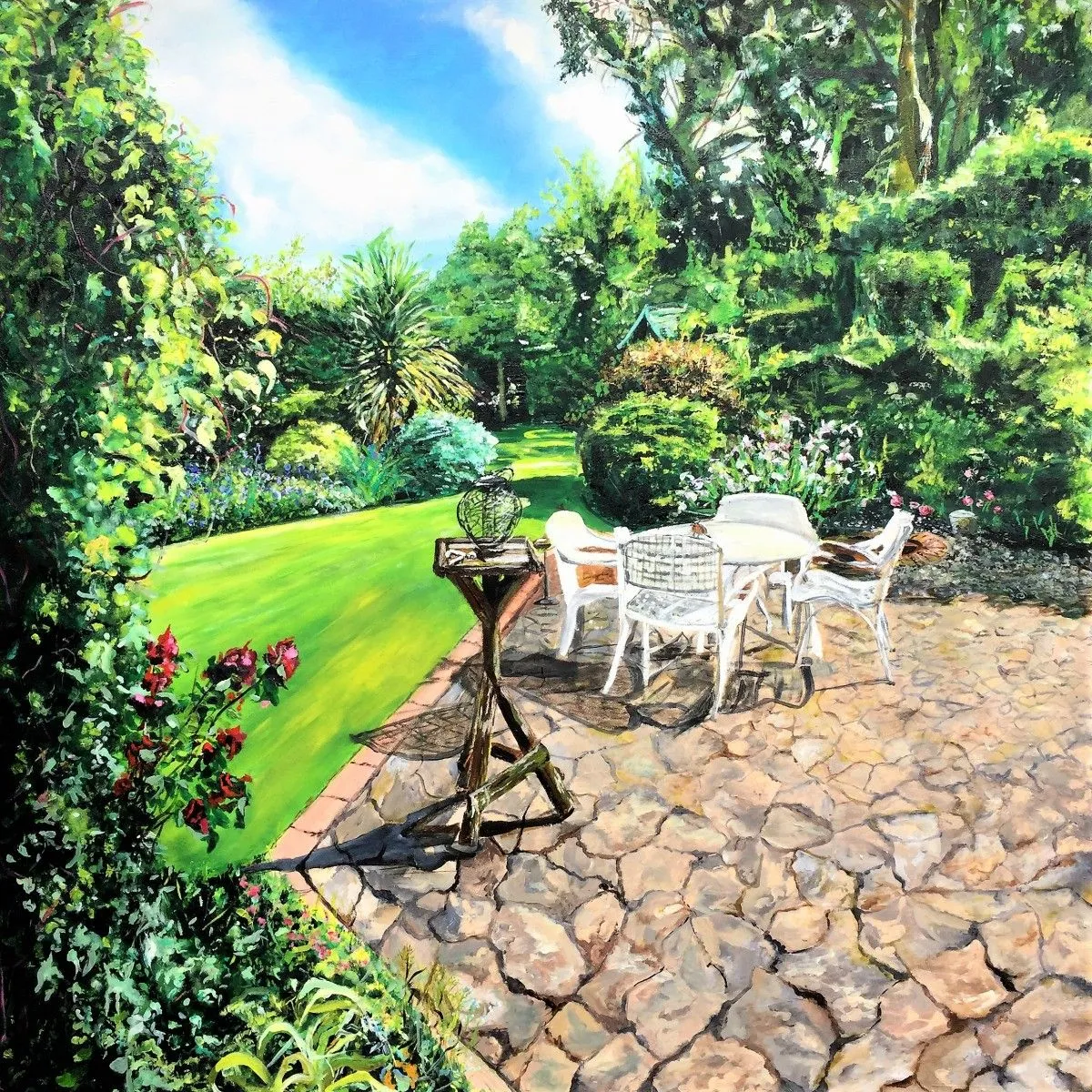 Summer in Alvechurch, œuvre de colette obrien