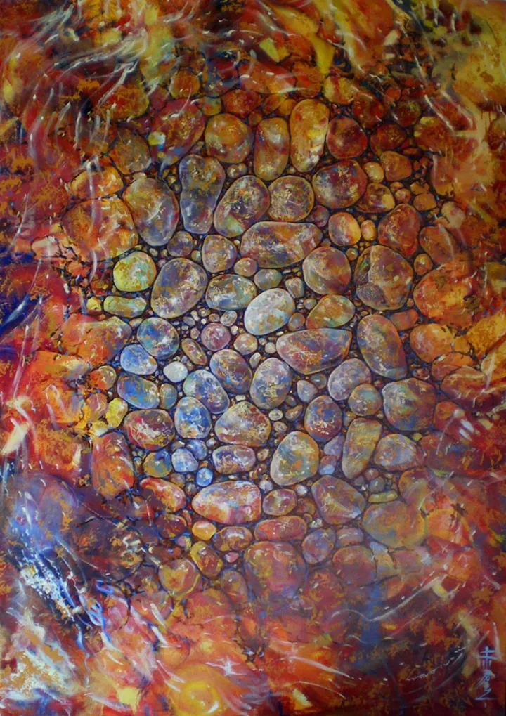 Pebbles, œuvre de Shaun Herron