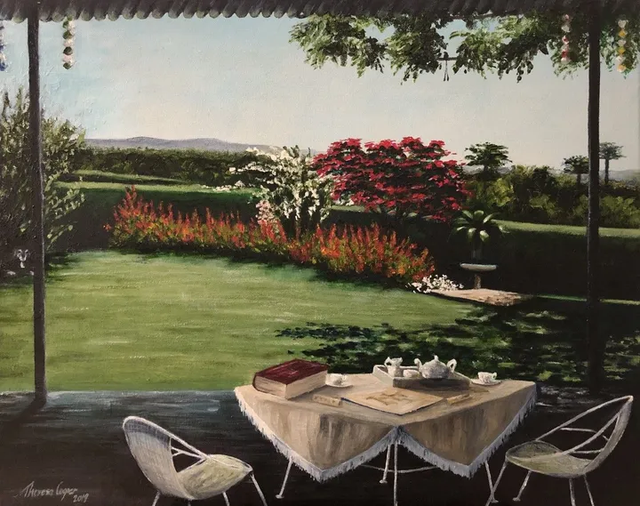 Christmas at Kuchwaka, œuvre de Theresa Cooper
