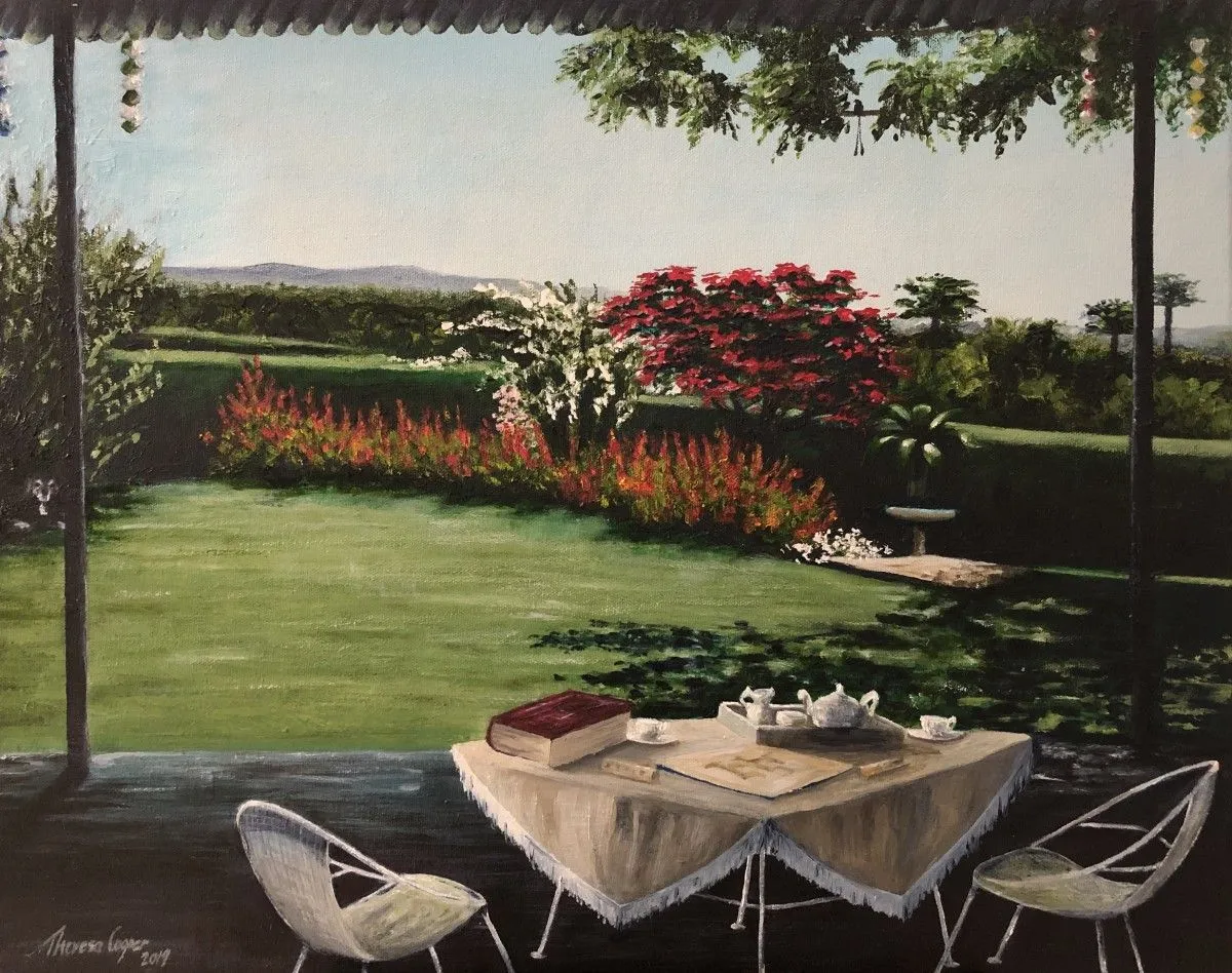 Christmas at Kuchwaka, artwork by Theresa Cooper