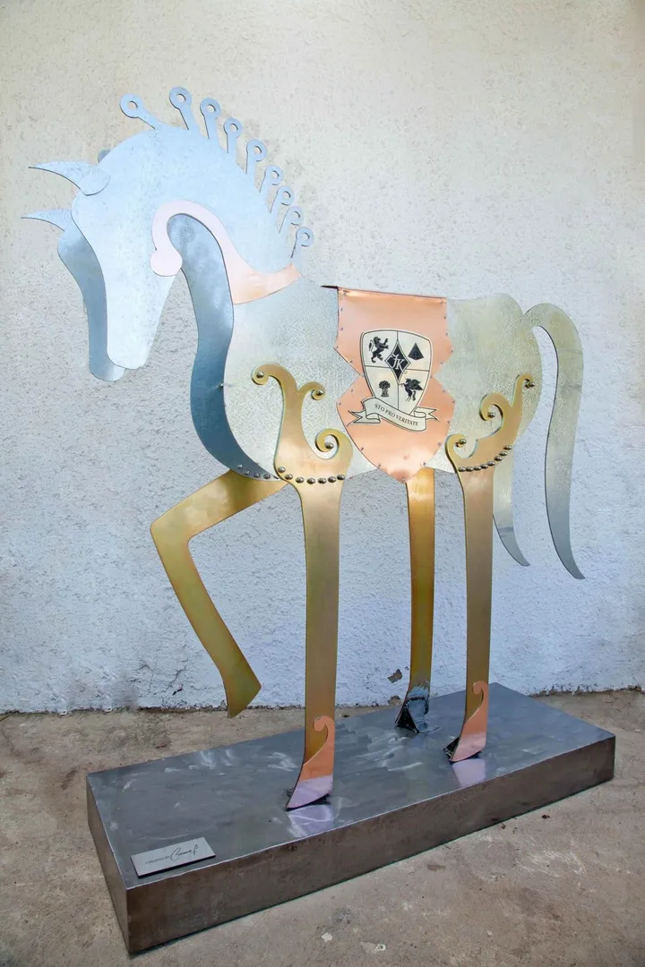 TROJAN HORSE, œuvre de Corlene Furstenberg