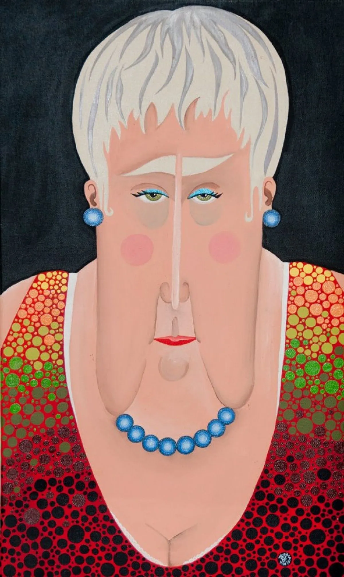 Monsieur M., artwork by Marianne Thoyer