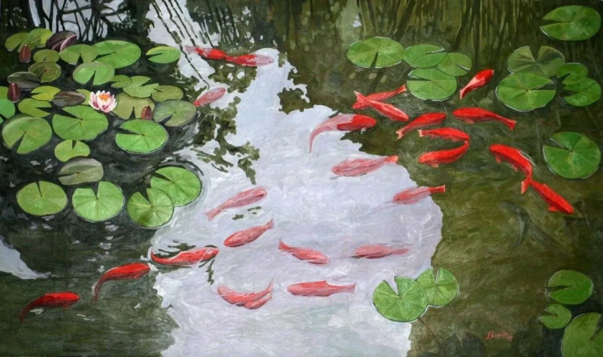 Congregating, œuvre de Mario Buscio