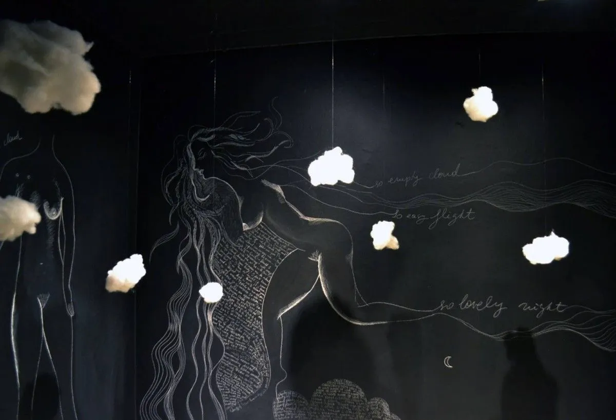 Empty Cloud, artwork by Nikoleta Kerinska