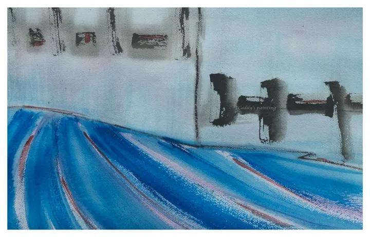 Sillons, œuvre de Carole Mercier