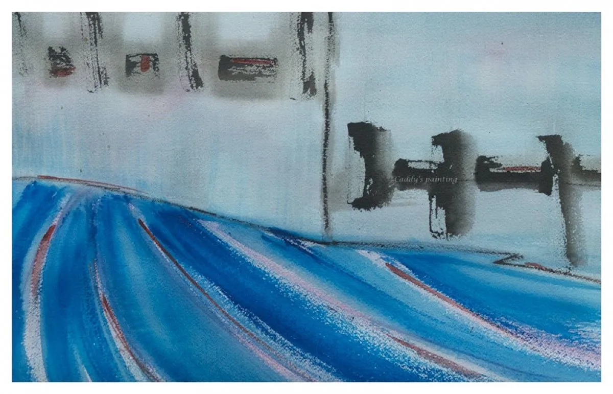 Sillons, œuvre de Carole Mercier