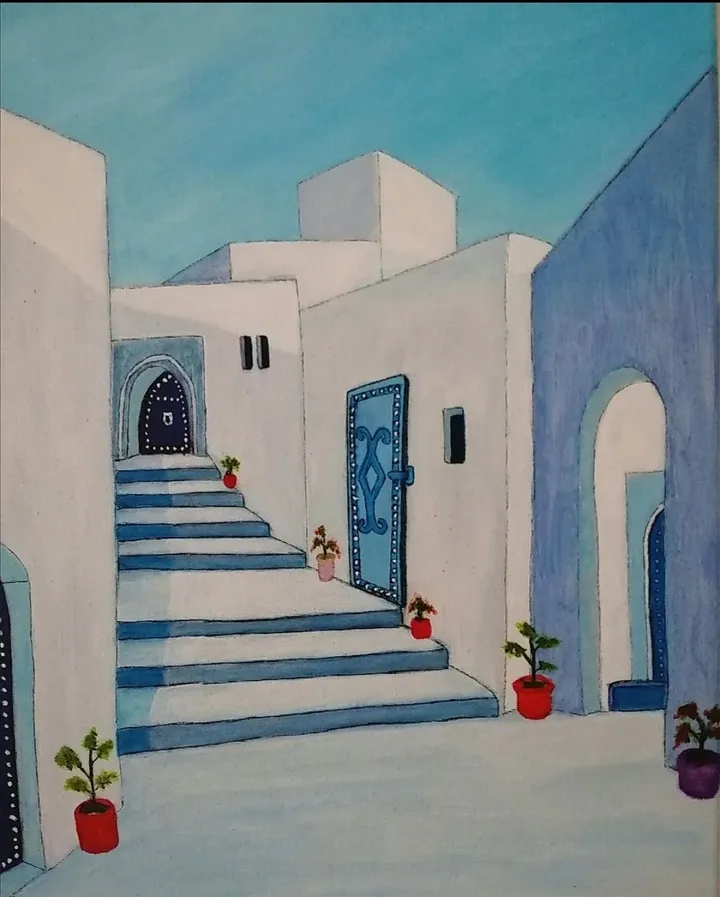 Maroc, artwork by Adil Cherkaui