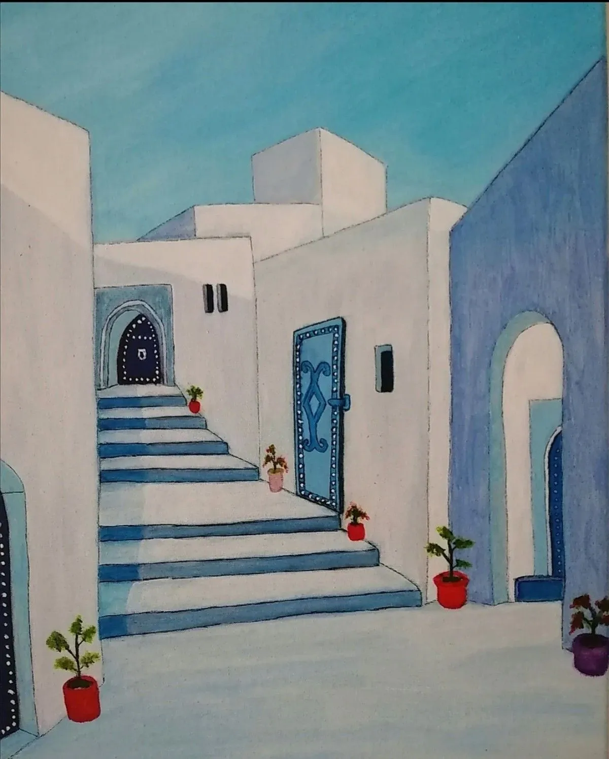 Maroc, artwork by Adil Cherkaui