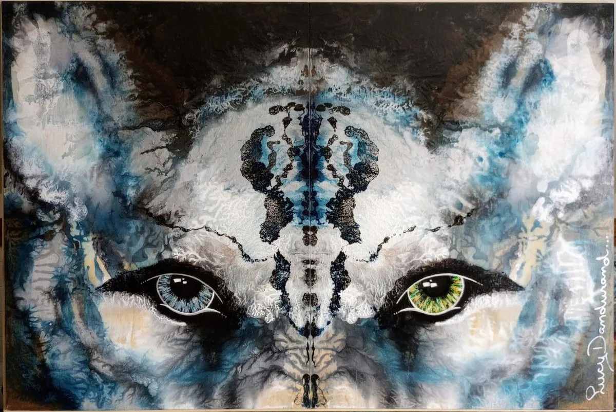 Le sphynx, artwork by Lucy Dandurand