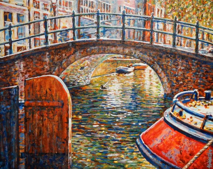 Duck Under A Low Bridge, œuvre de Shaun Herron