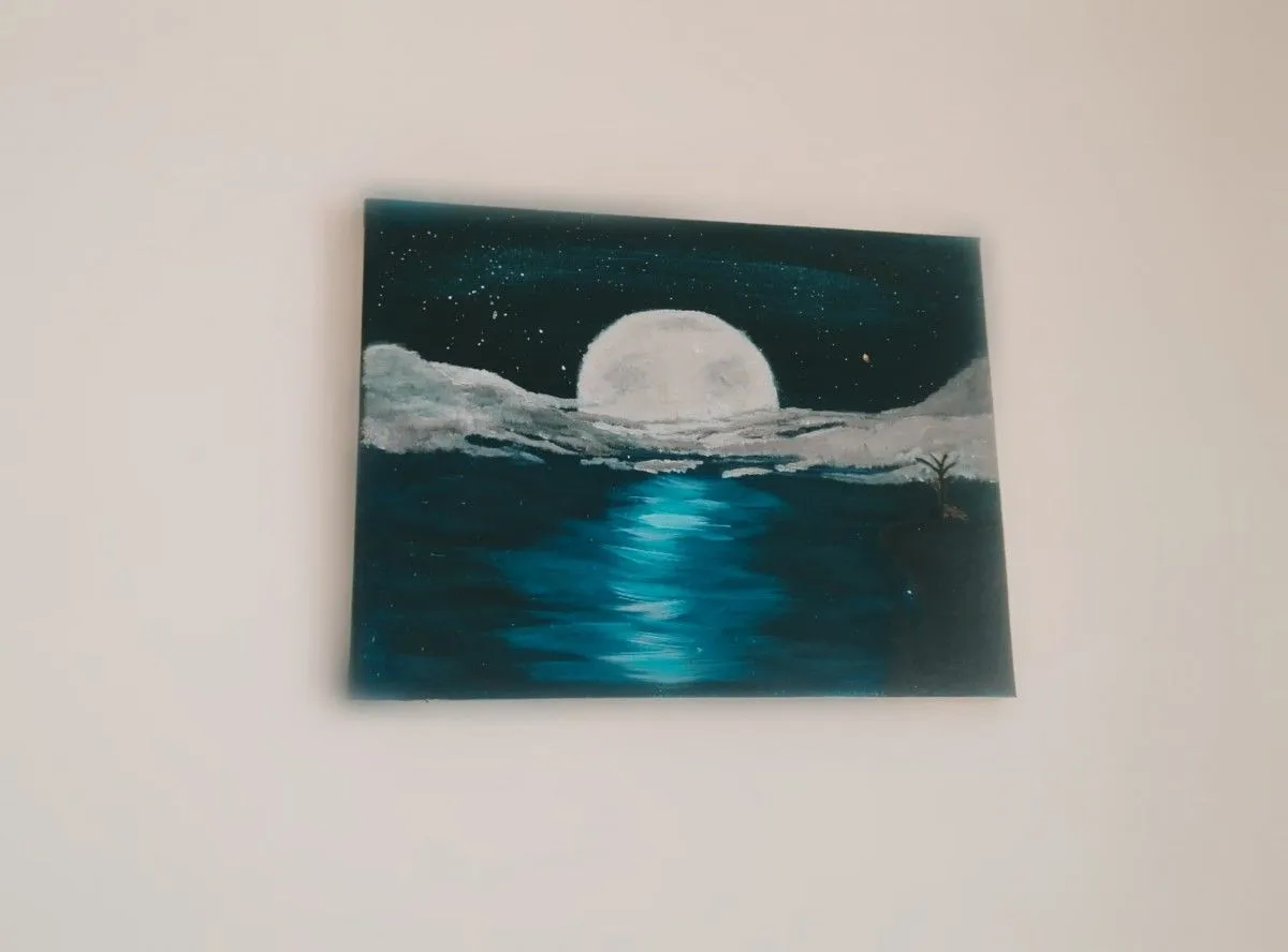 Clair de lune., artwork by Maureen Christophe