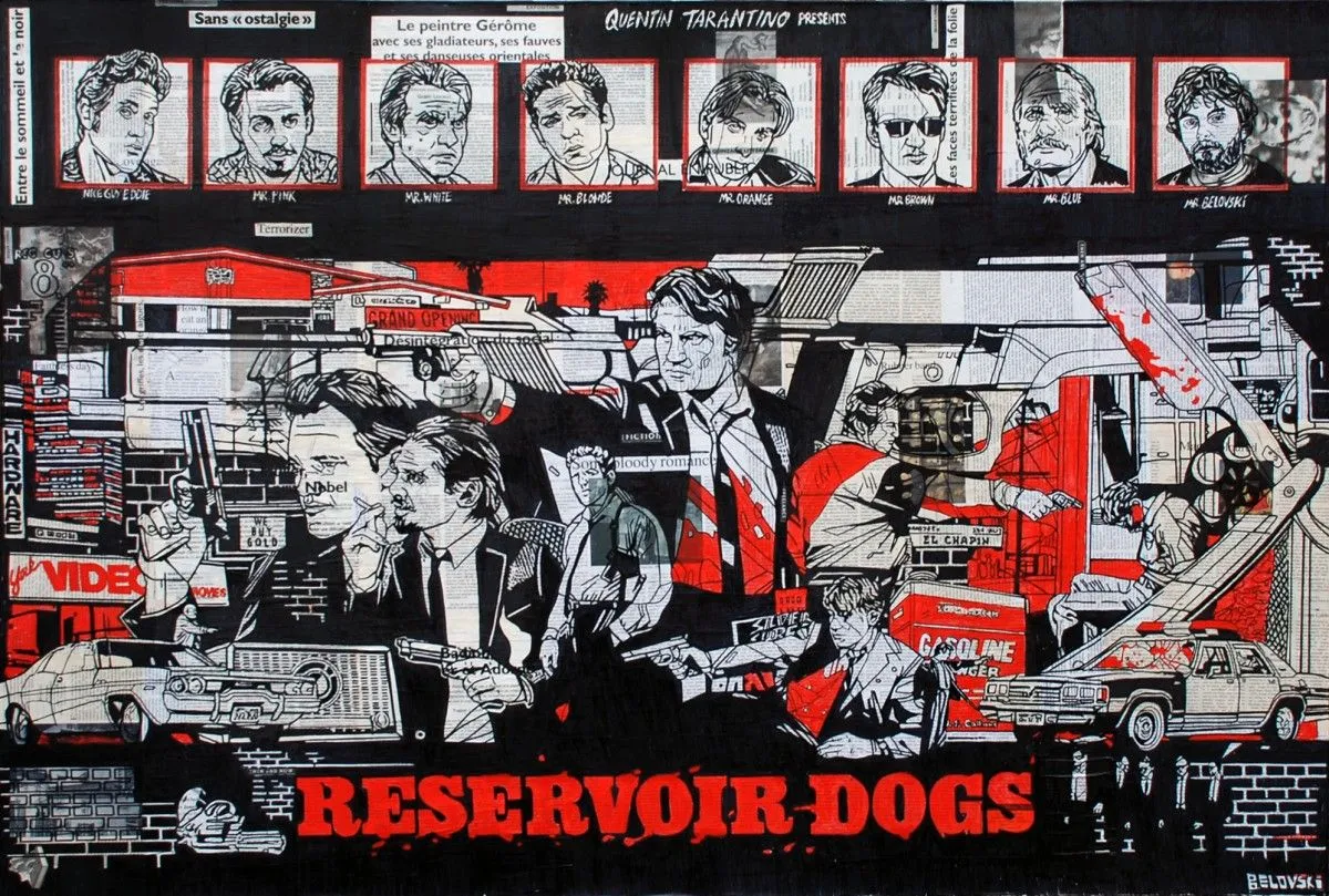 Reservoir dogs, œuvre de Stanislav Belovski