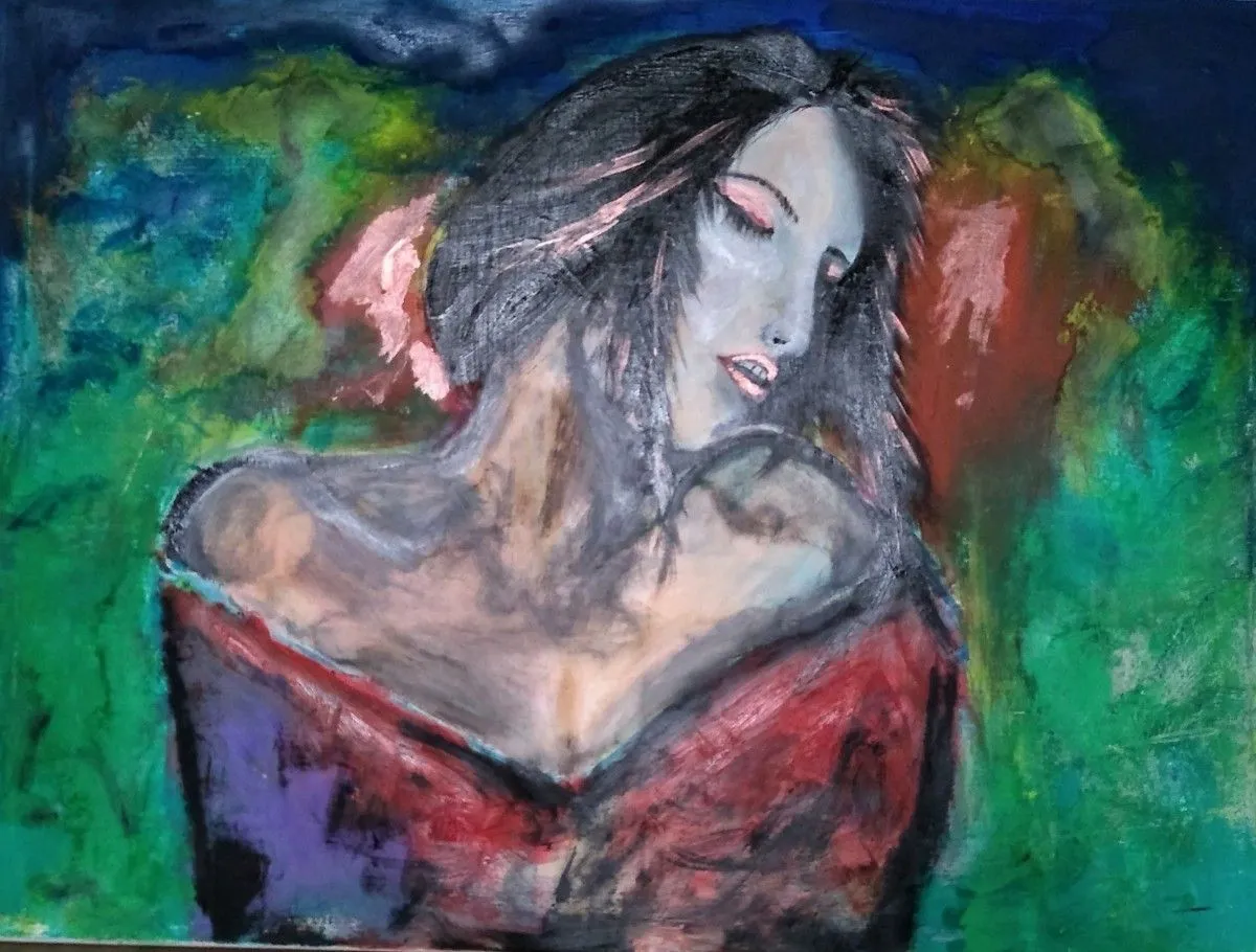 No drama, artwork by Patrick van