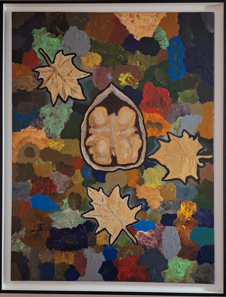 N° 19 L'automne, artwork by Jean-Michel FRAMERY