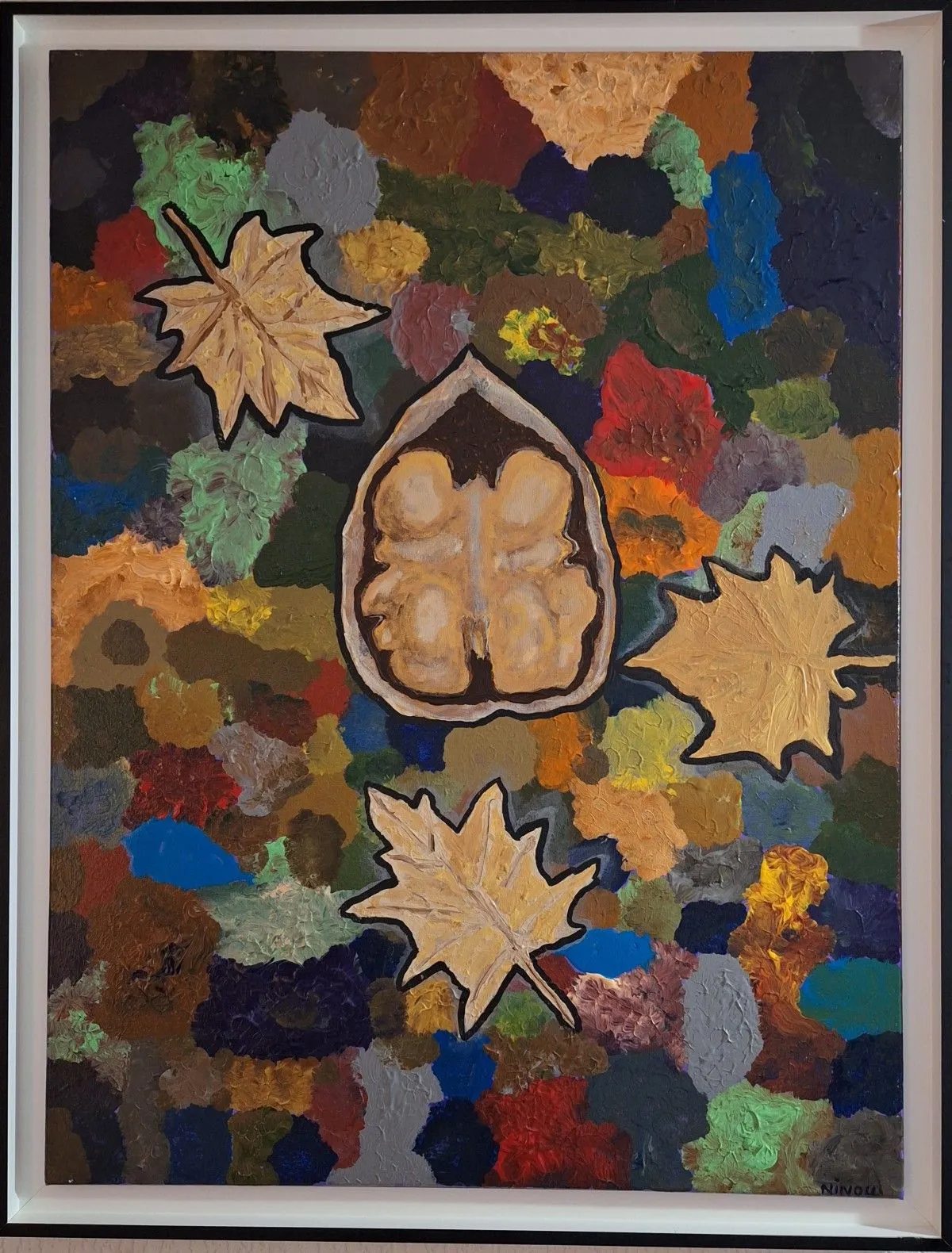 N° 19 L'automne, œuvre de Jean-Michel FRAMERY