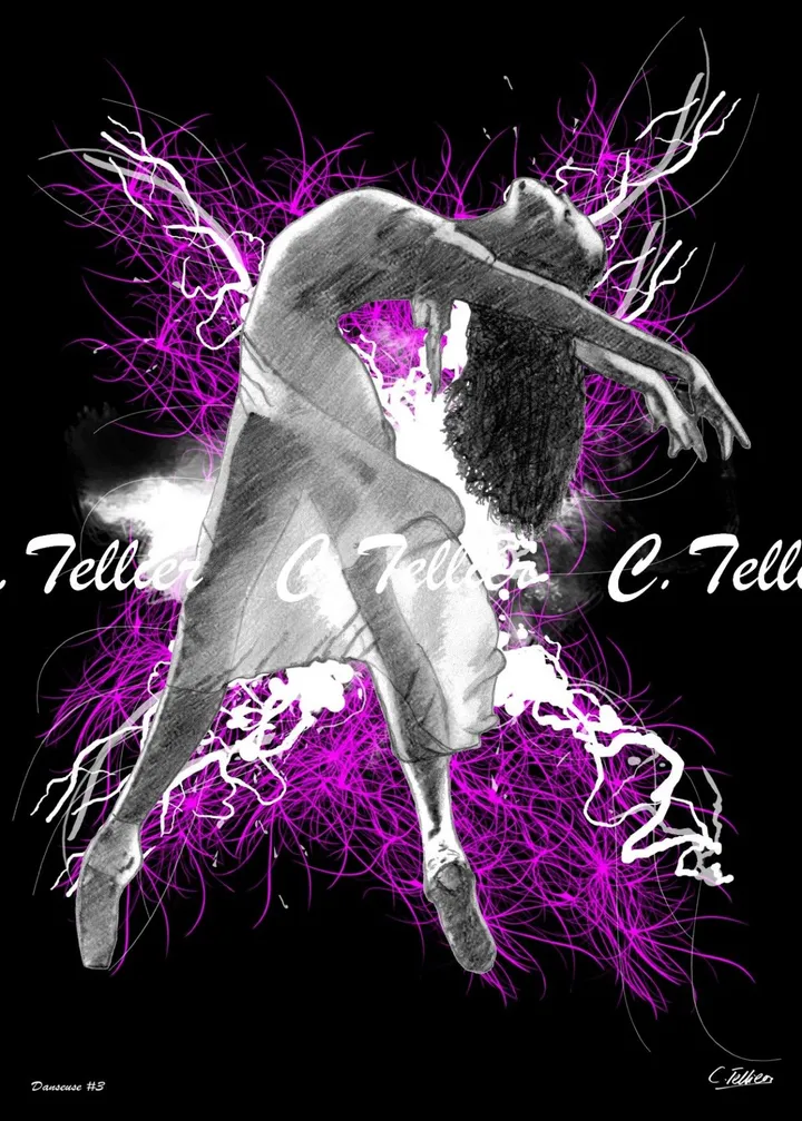 Danseuse #3, œuvre de Tellier Christophe