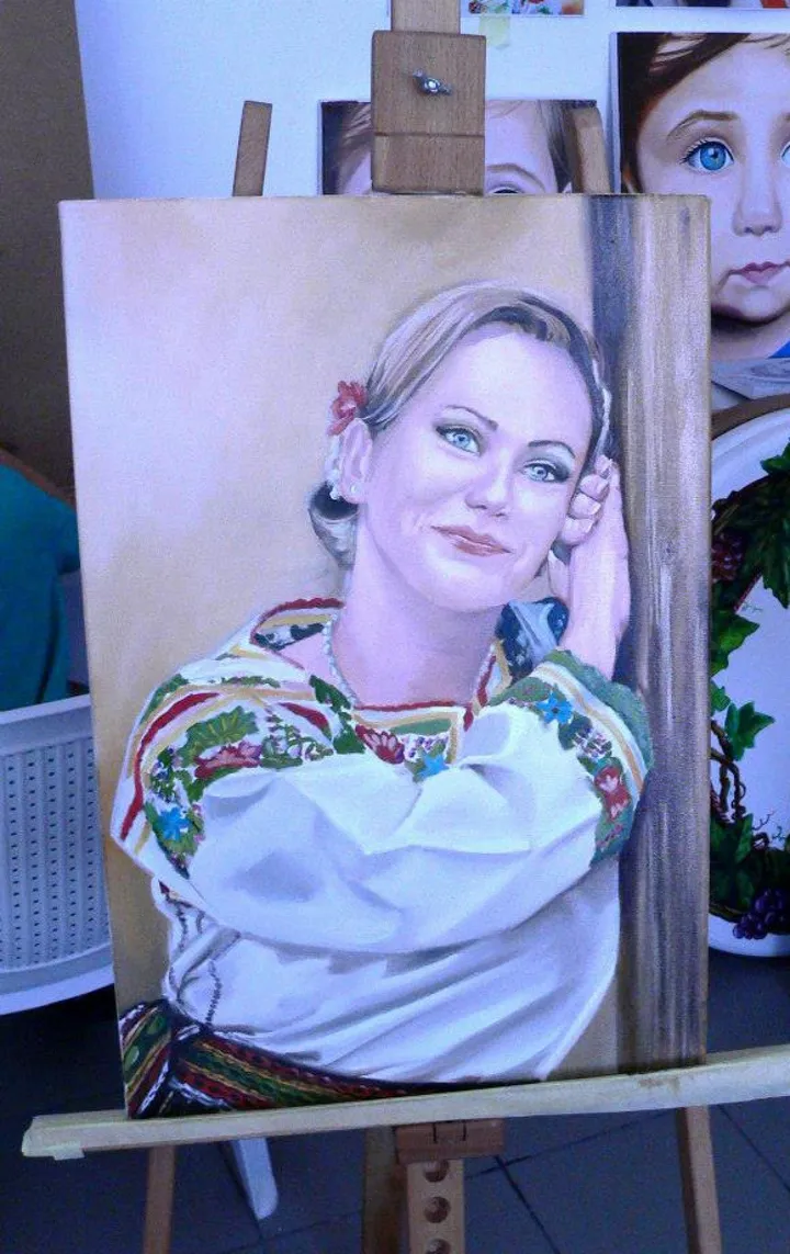 romanian girl, œuvre de Dan Ursu