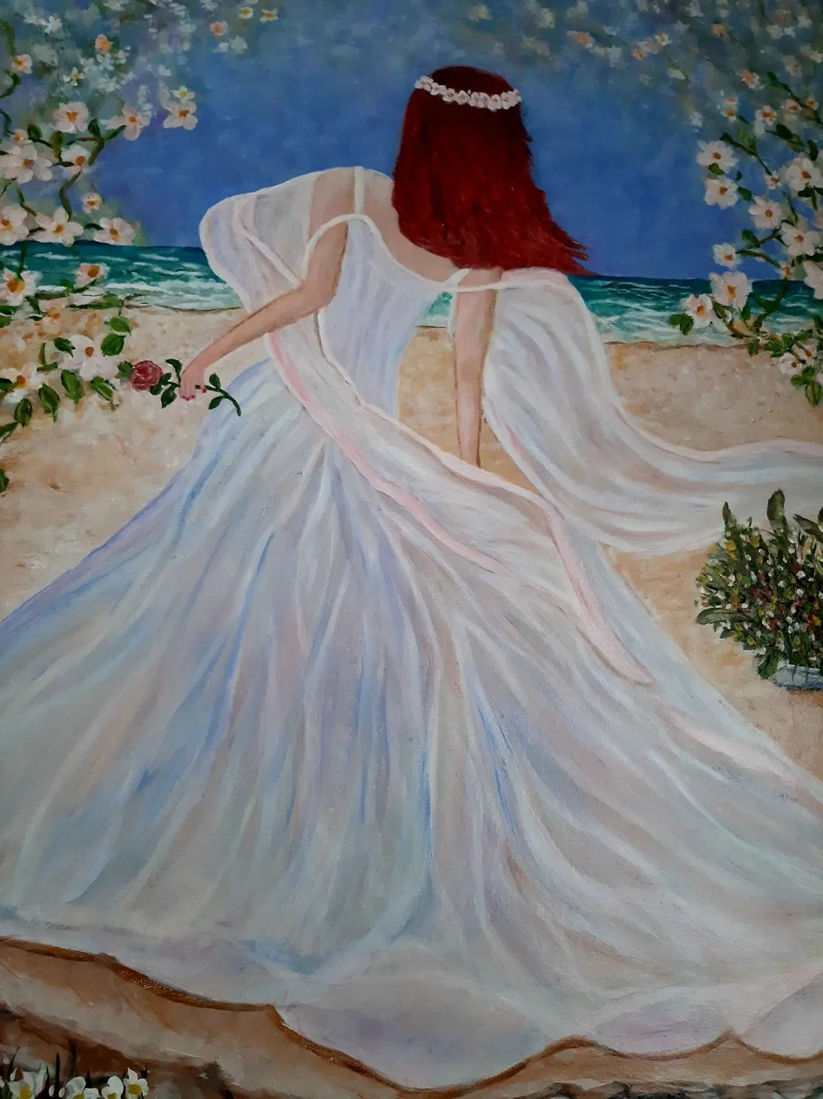 Petite soeur, œuvre de Helene Cloutier
