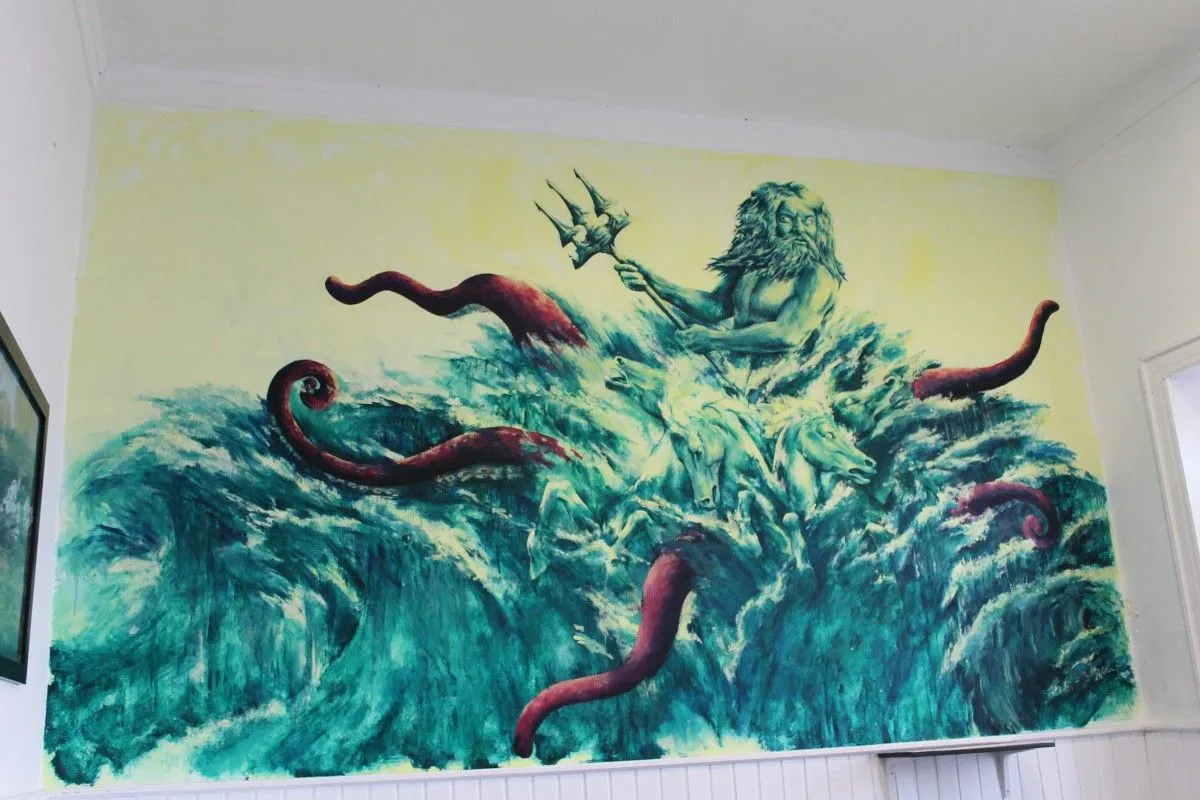 Neptuno, œuvre de Maria-Rosa Szychowska